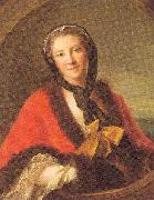Jean Marc Nattier The Countess Tessin Germany oil painting reproduction